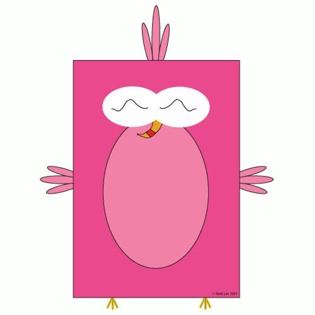 🦩Flamingo Squtie White Children's T-shirt 