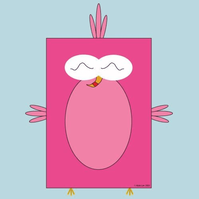 🦩Flamingo Squtie Notebook